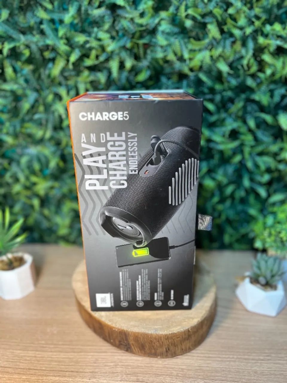 JBL Charge 5 Caixa de Som Bluetooth 40W À Prova D'água e Poeira Preto - Foto 2