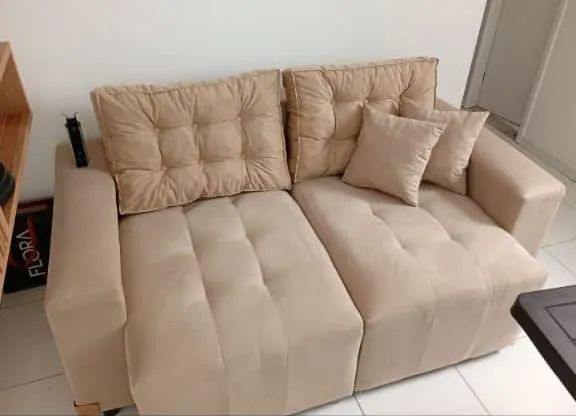 Sofá retrátil retrô  - Foto 5