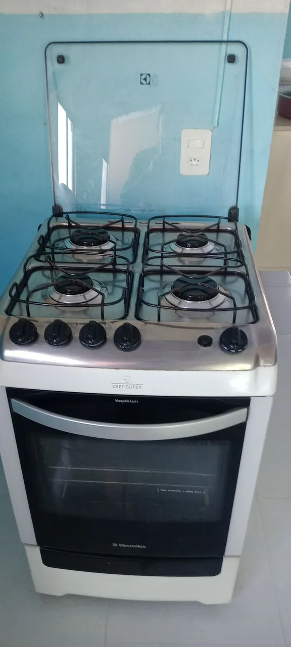 Fogão Eletrolux 4 Bocas Chef Super