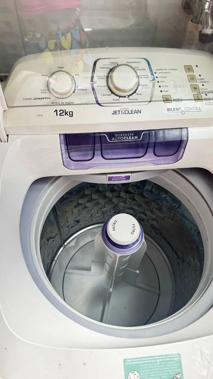 Máquina de Lavar Electrolux 12 kg-cesto inox semi nova não faço entrega - Foto 2