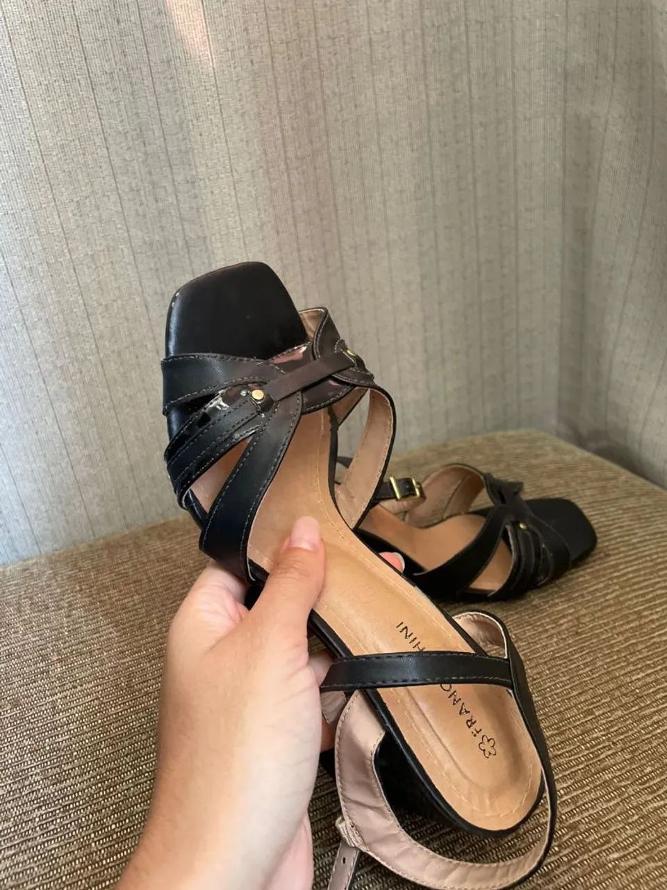 Sandália thaiza franciskinni 37 - Foto 3