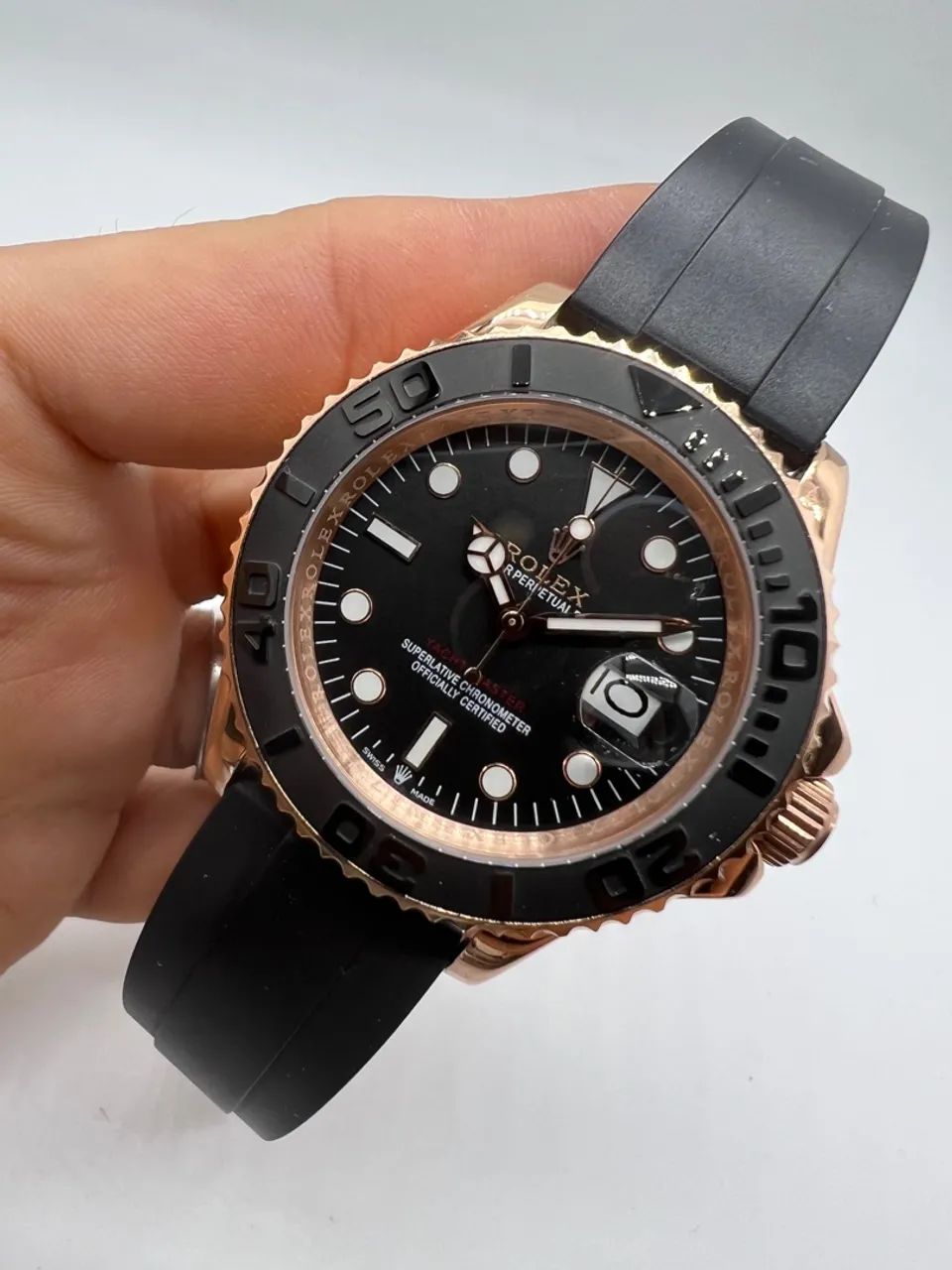 Relógio Rolex Yacht-Master 40mm Rose Gold