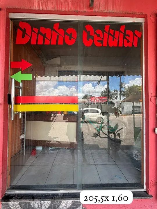 Porta de vidro temperado 