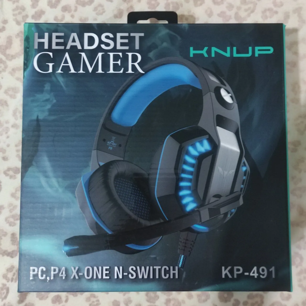 Headset Gamer Knup KP-491 - PC, PS4, Xbox One e Switch
