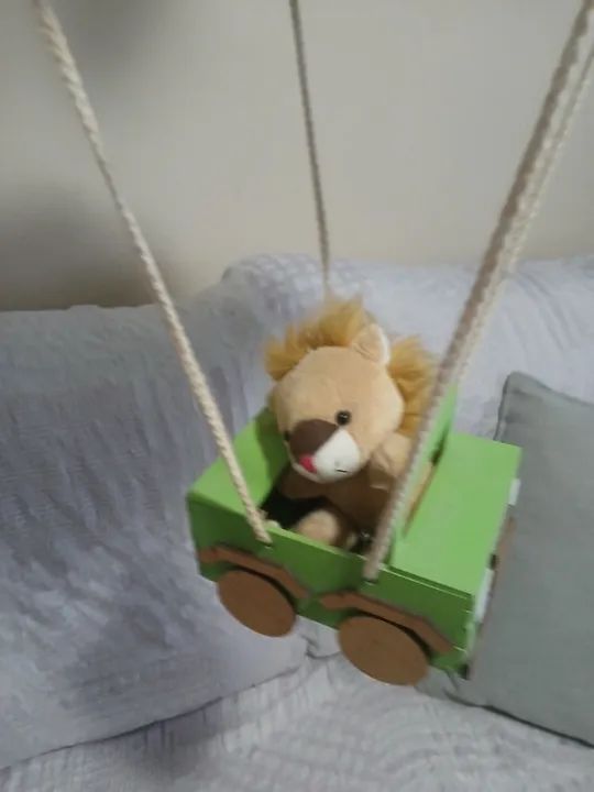 Luminária infantil safari