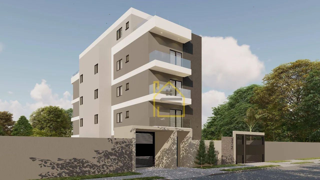 Cobertura duplex no jardim Atuba em Pinhais com 3 dormitorios sendo 1 suite