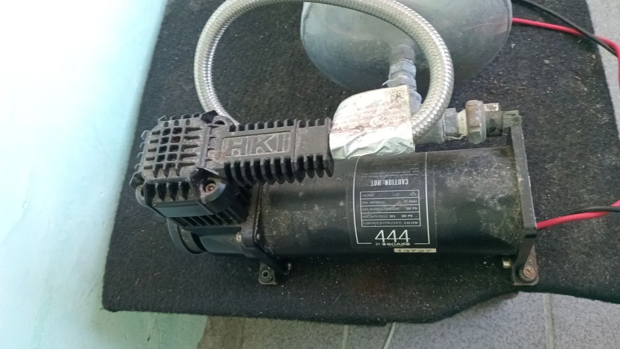 Compressor de ar HKI 444 suspencao a ar completa