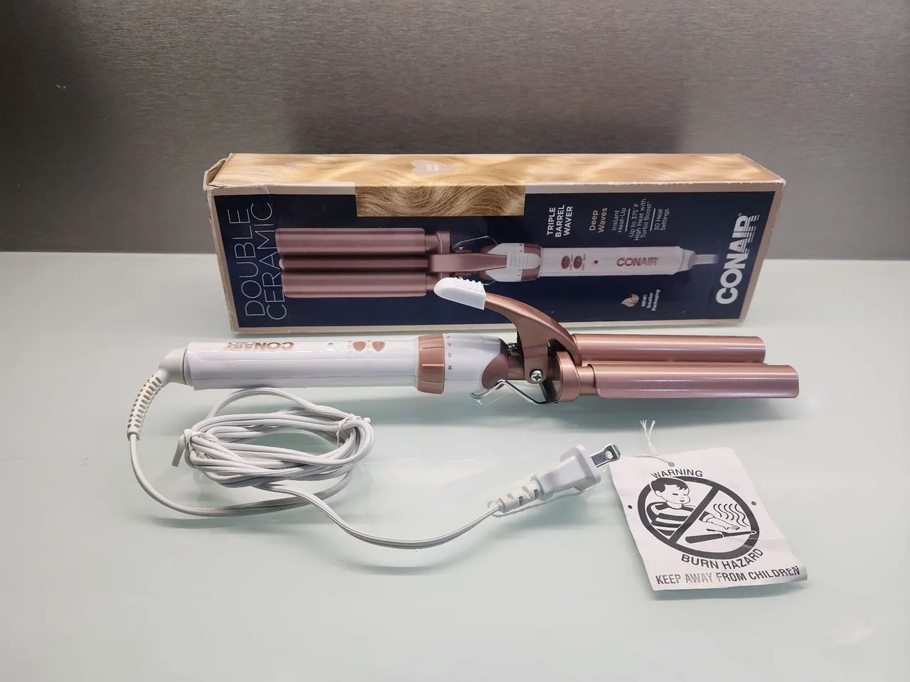 Chapinha para ondular cabelos Conair 110V