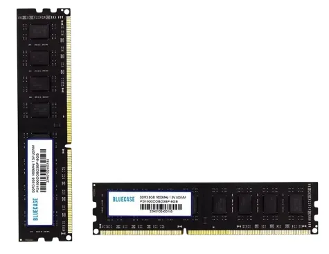 MEMORIA 8GB DDR3 1333MHZ LONG-DIMM 1.5V DUAL RANK BLUECASE PN BML3D13M15V9/8G