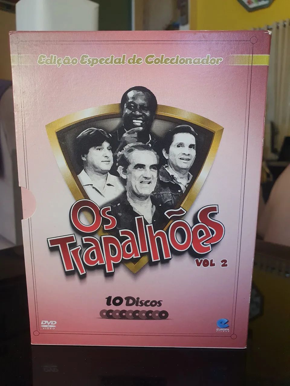 Box DVD Os Trapalhões volume 2 com 10 DVDs Original