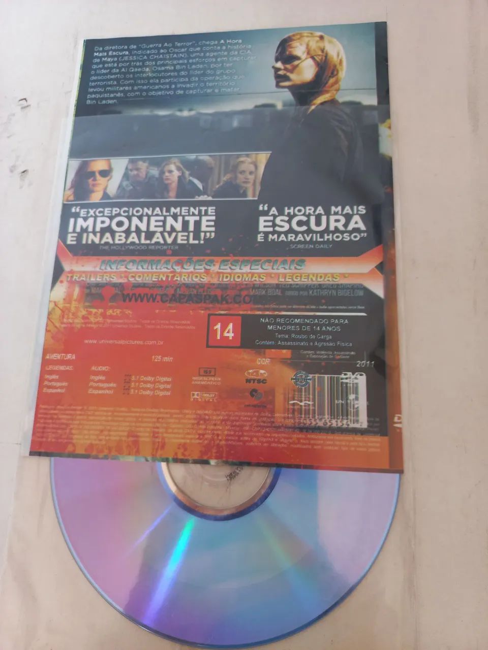 DVD - A Hora Mais Escura - Foto 2