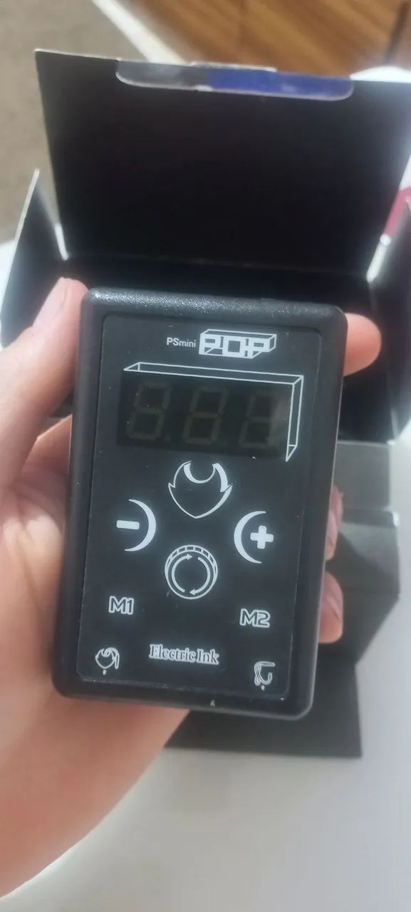 Fonte tatuagem eletric ink ps - mini pop preto 