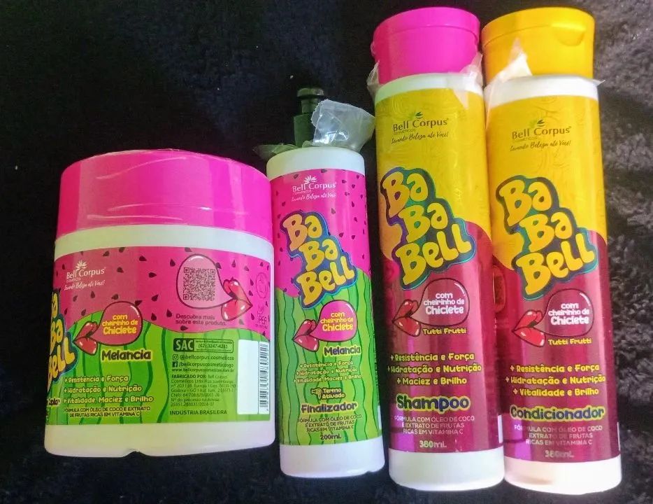 Kit Ba Ba Bell - Shampoo, Condicionador e Finalizador - Foto 3