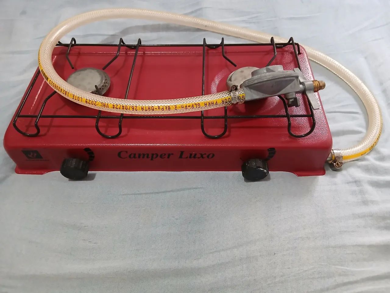 Vendo fogão duas bocas. Novo.