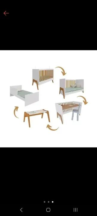 Berço de madeira  - Foto 3