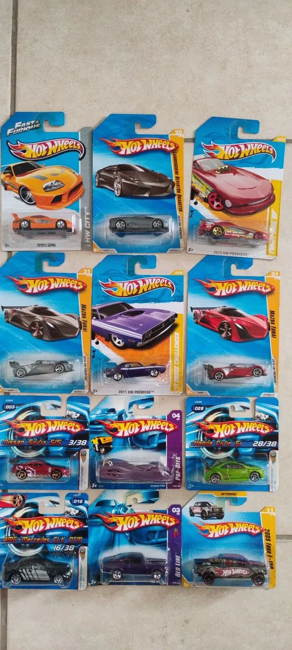 Hot Wheels séries especiais, super TH, temáticose outros raros 