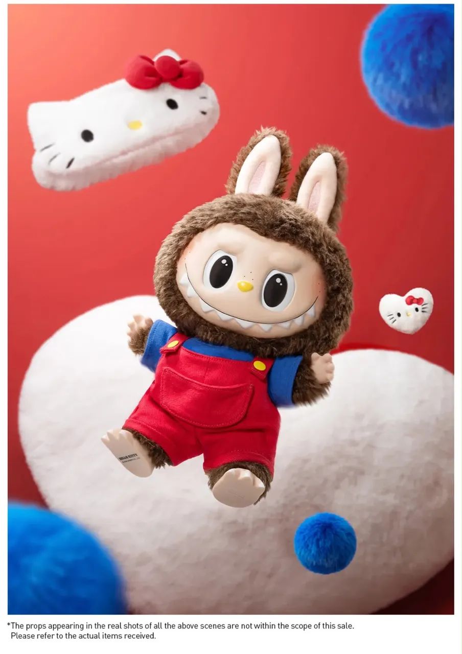 THE MONSTERS x HELLO KITTYラブブLabubu Labubu THE MONSTERS × HELLO KITTY - Hobbies e coleções - Gutierrez