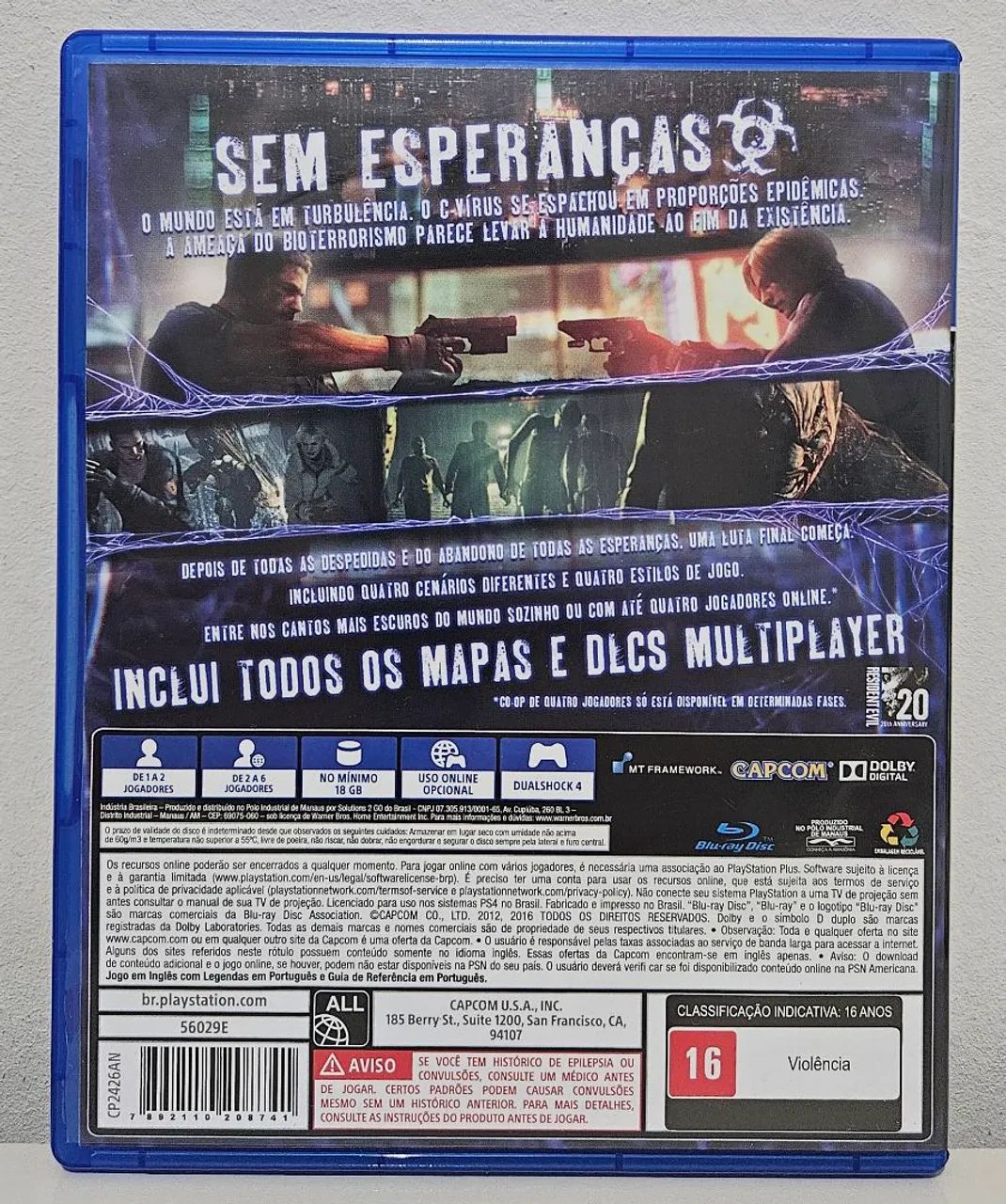 Resident Evil 6 (Legendas em Português) - Ps4 - Foto 2