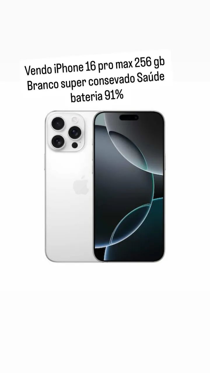 iPhone 16 pro max 256gb - Celulares e Smartphones - Jardim Bom