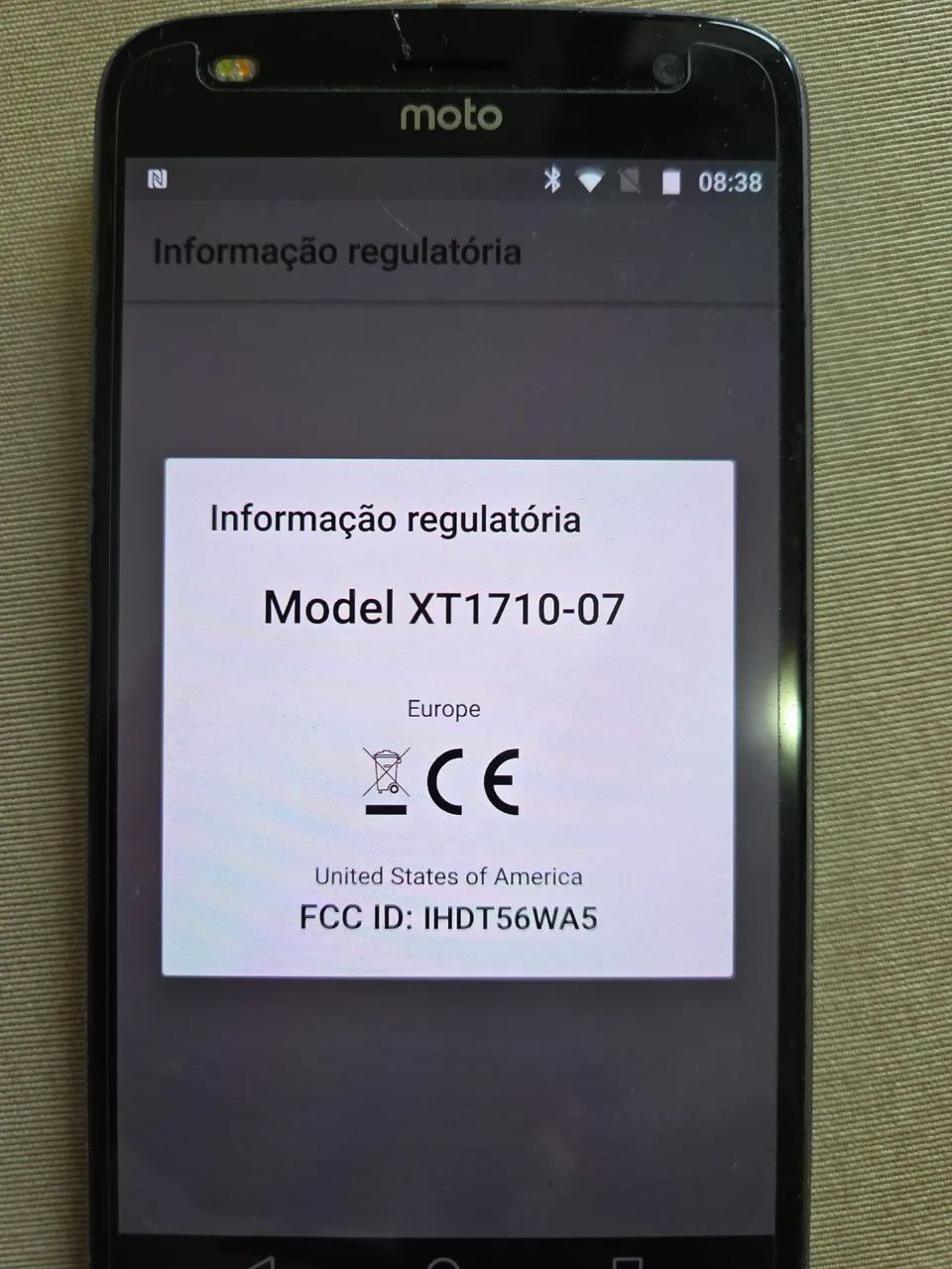 Moto Z2 Play com projetor - Foto 4