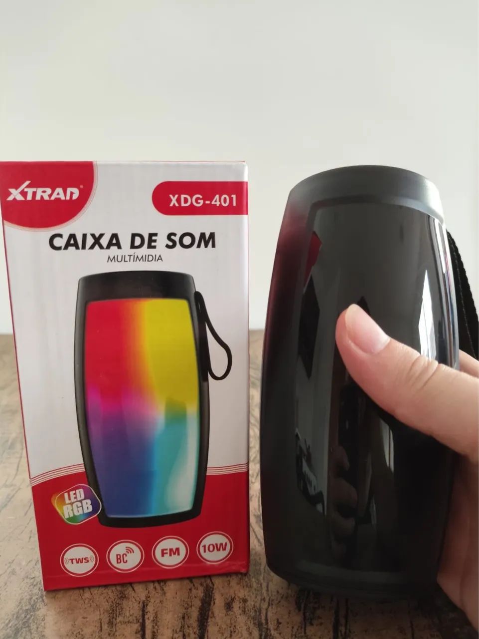 Caixinha de som XTRED com RGB - Foto 3