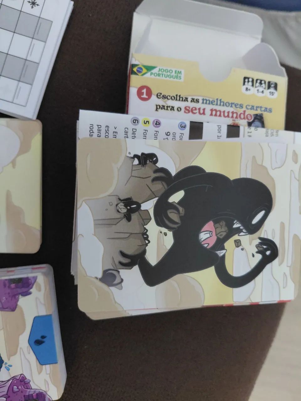 Jogo de carta Um Mundo Estranho acima das nuvens  - Foto 5