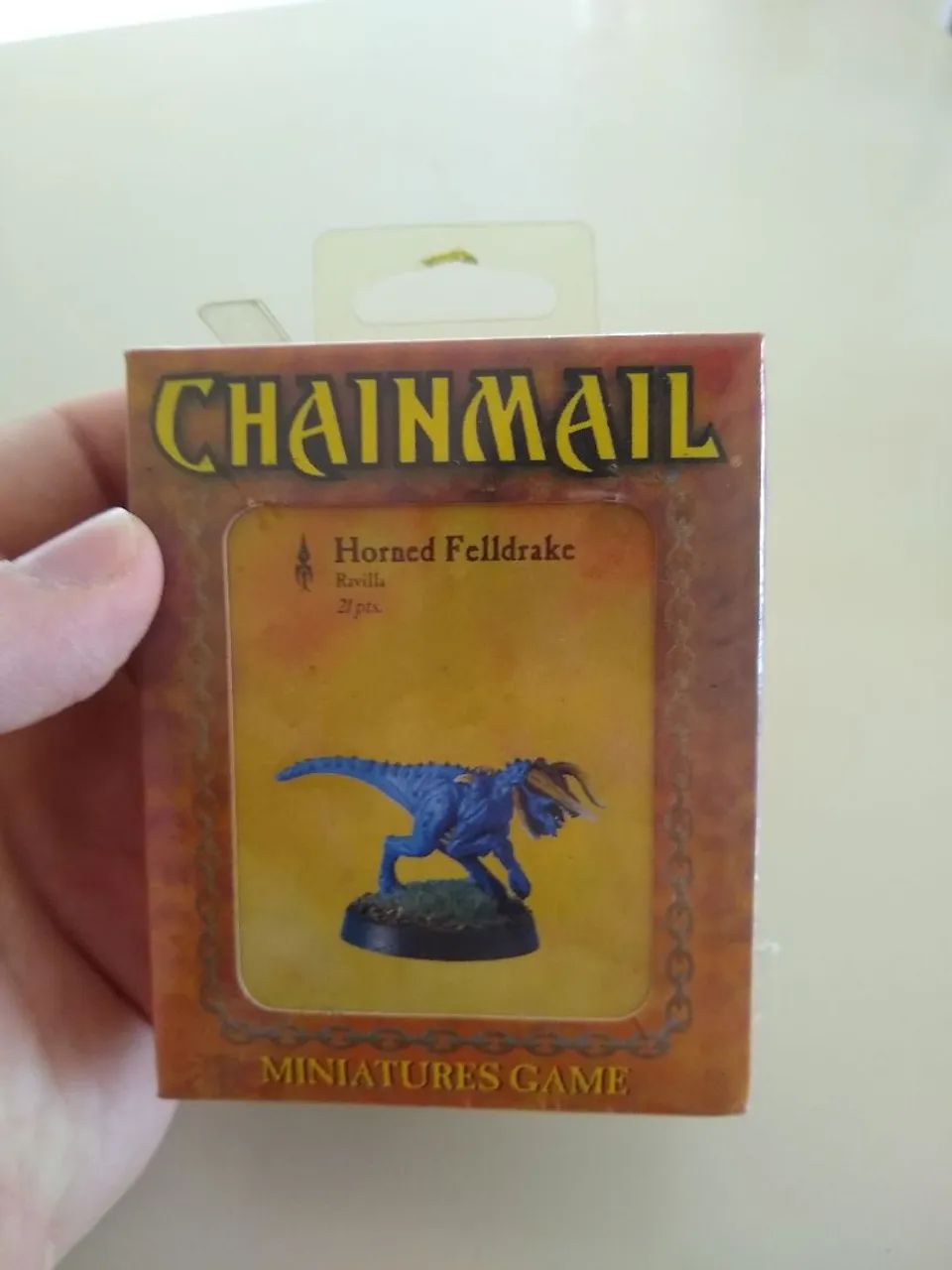 Miniatura Dungeons and Dragons Horned Felldrake