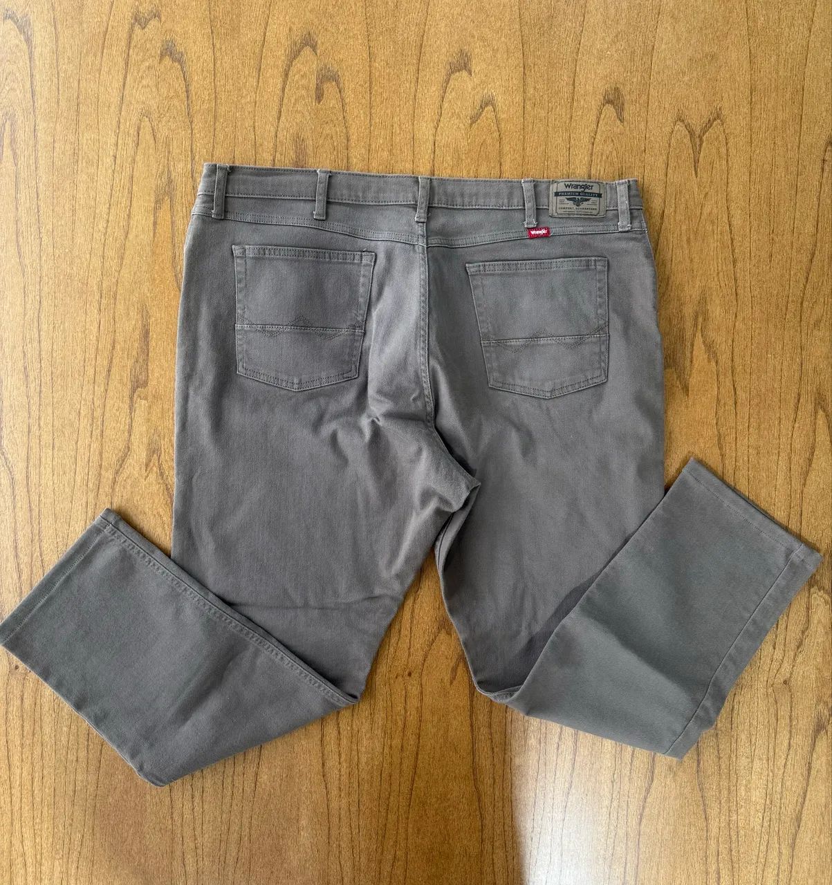 calça masculina marrom sarja  - Foto 2