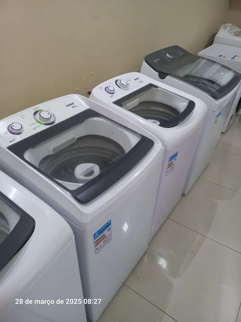 Máquinas de lavar roupas com garantia em até 12 x no cartão  - Foto 6