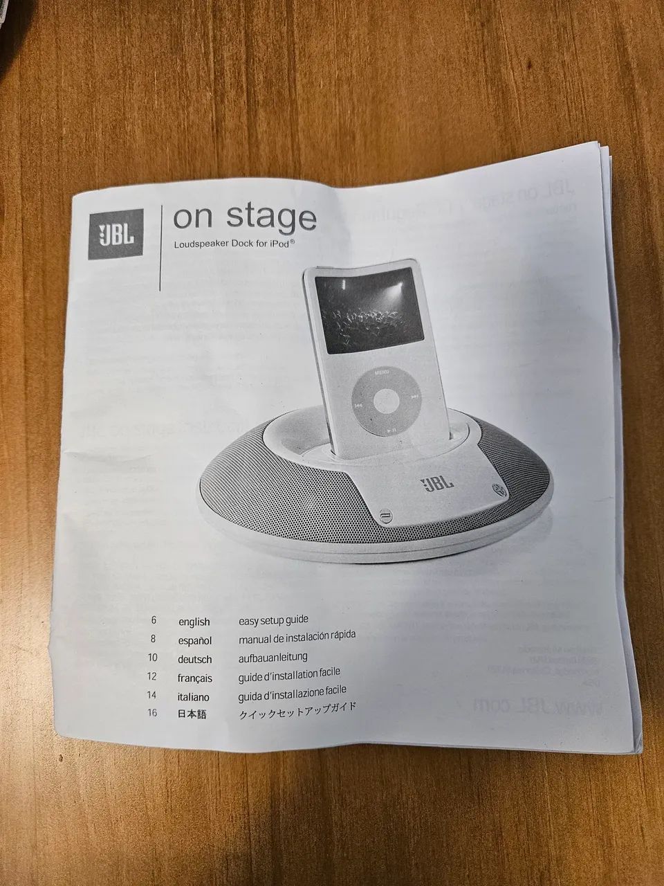 JBL on stage II para iPod - Foto 3