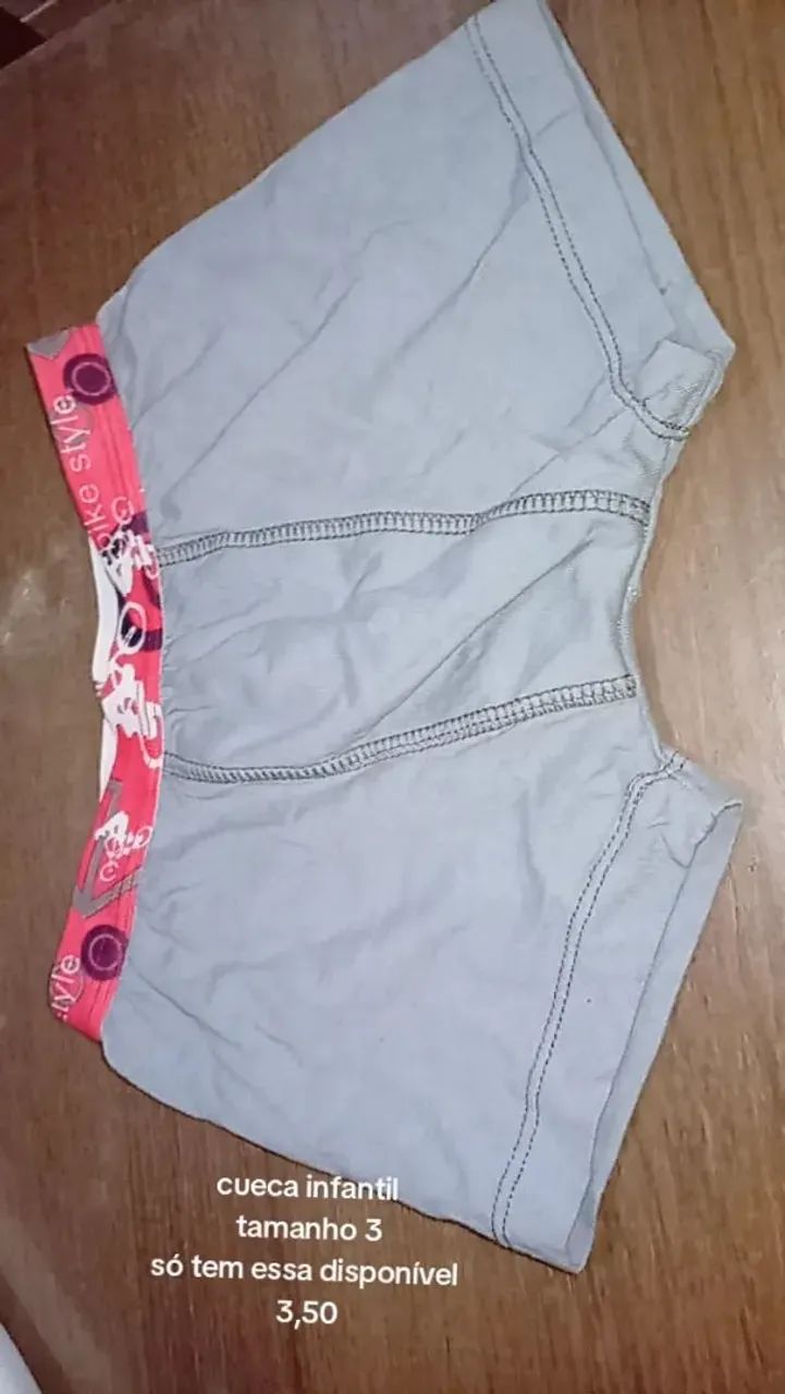 Calcinha infantil e cueca infantil  - Foto 5