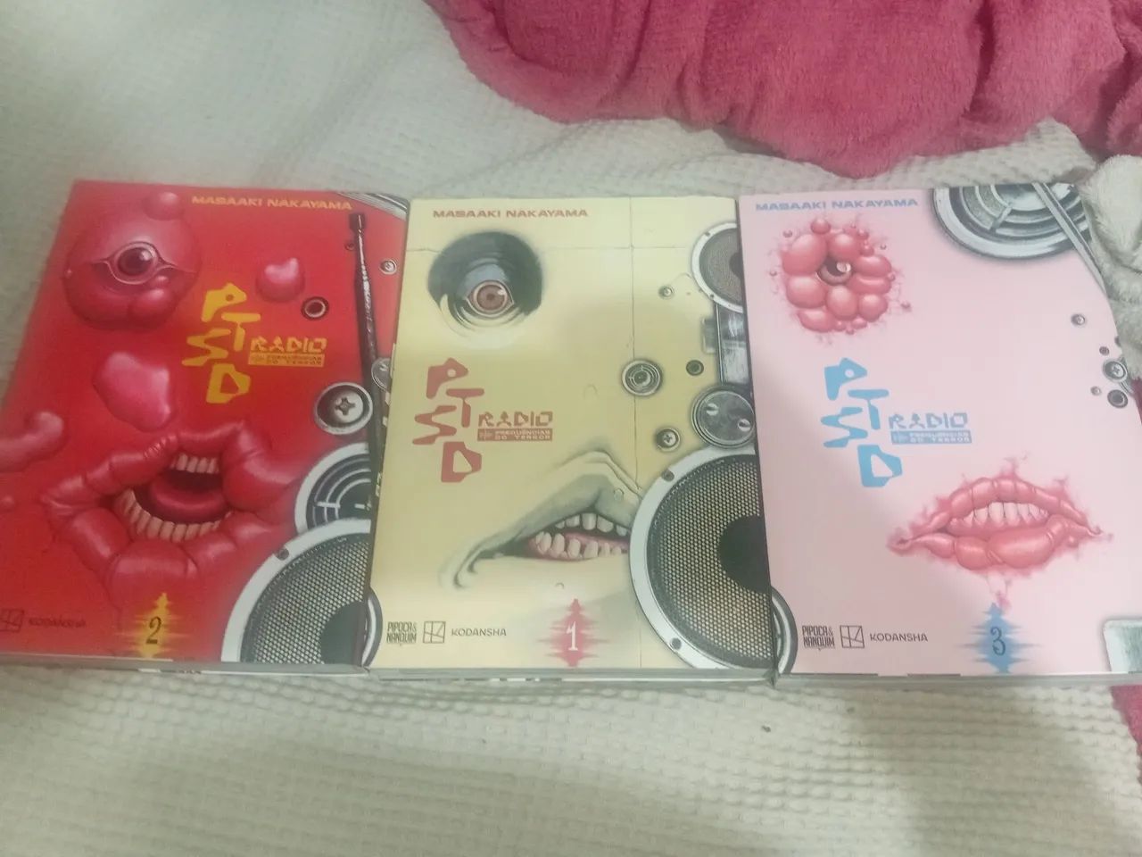 Coleção PTSD: RÁDIO Mangás Novos e Impecáveis 
