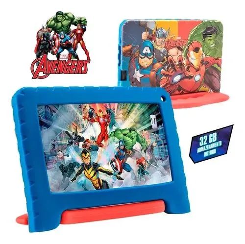 Tablet Infantil Avengers com Alça - Foto 2