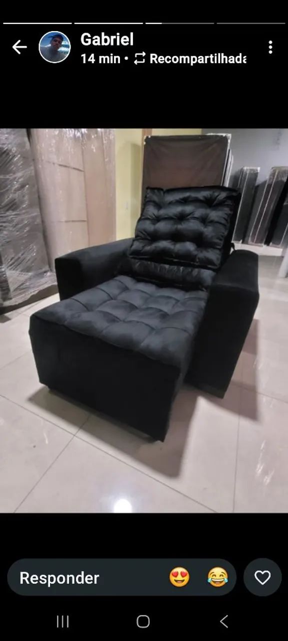 Poltrona reclinável de luxo  - Foto 2
