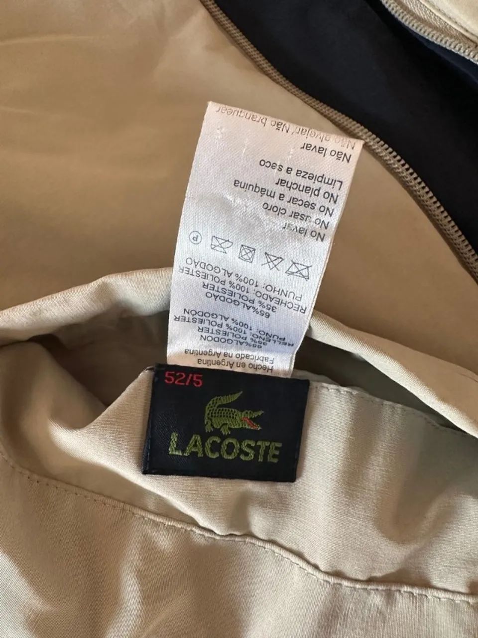 Jaqueta Lacoste dupla face masculina - Foto 3