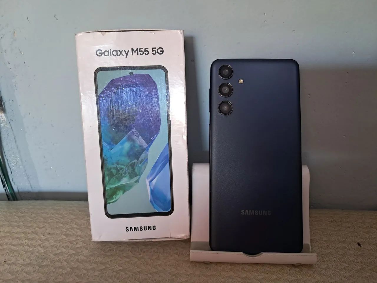 M55 256gb sem detalhe algum. Snapdragon 