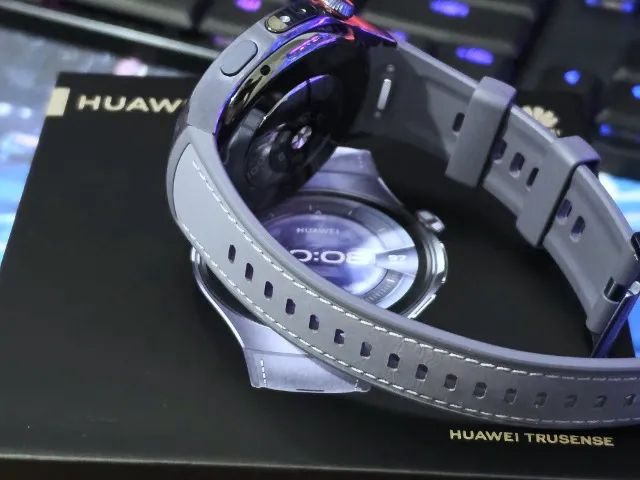 Huawei Watch 5 46mm eSIM X-TAP Roxo Android e iPhone - Foto 4