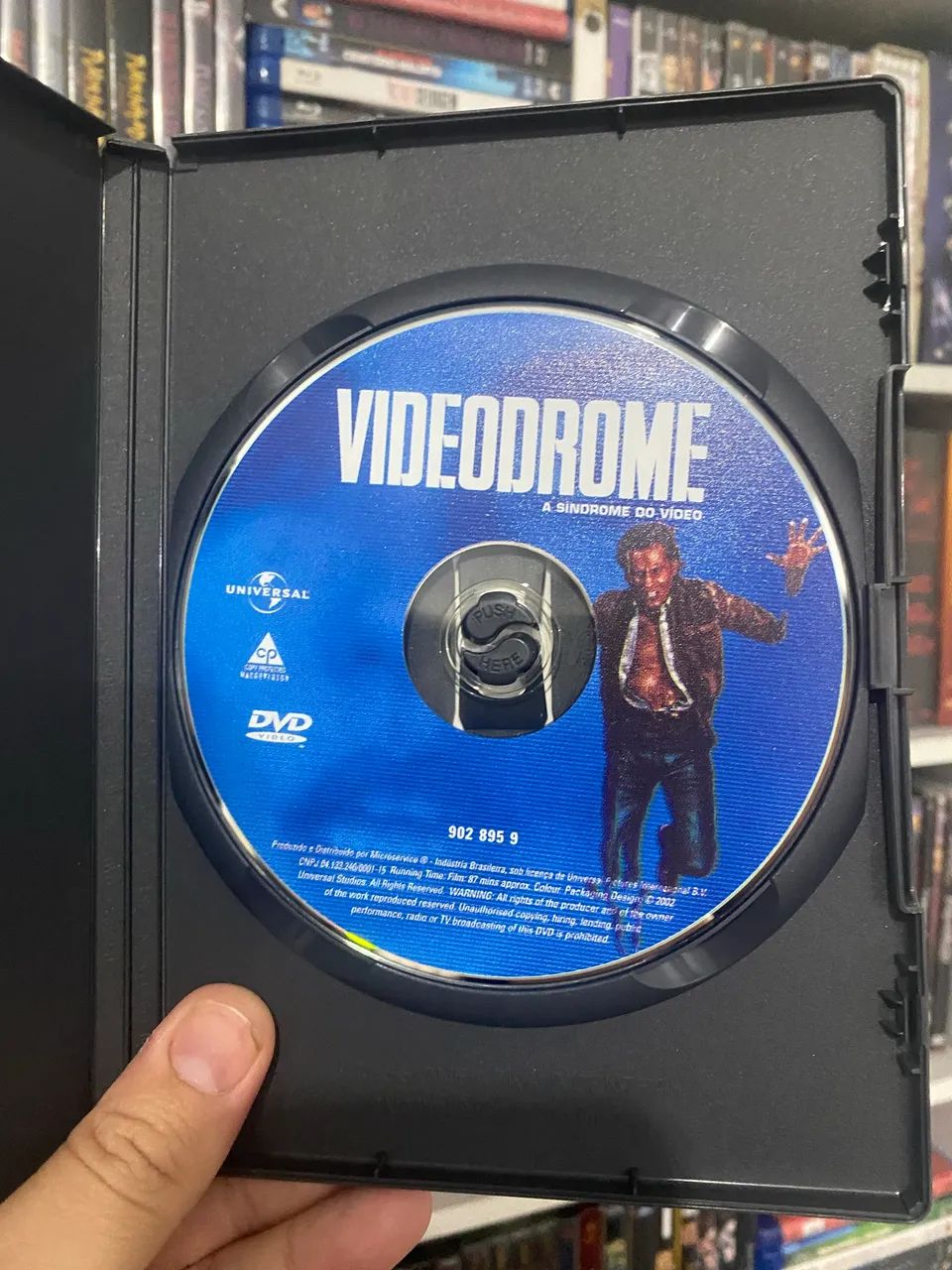 Videodrome A Síndrome do Vídeo David Cronenberg Original - Foto 5