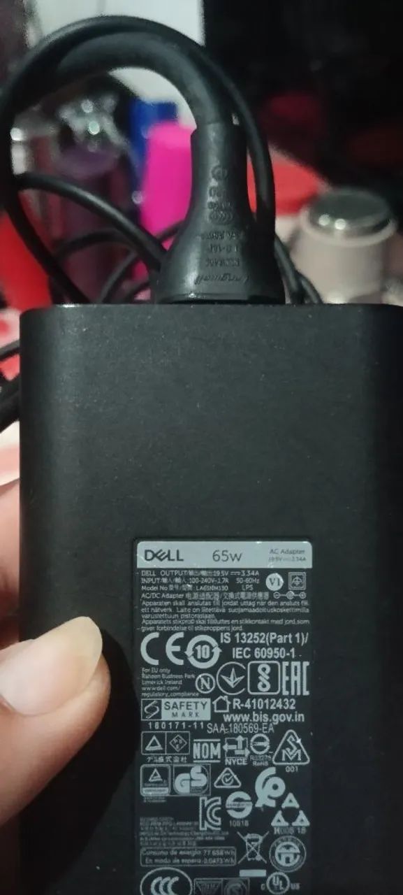 Fonte 65 Watts notebook Dell latitude e outros modelos - Foto 4