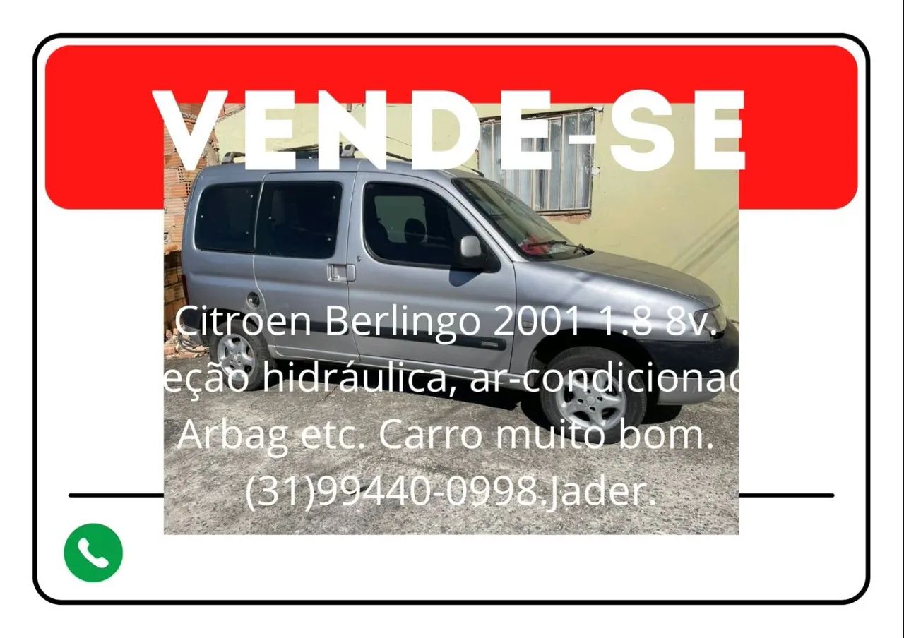 Citroën Berlingo BERLINGO MULTSPACE GLX 1.8I 4P 2001