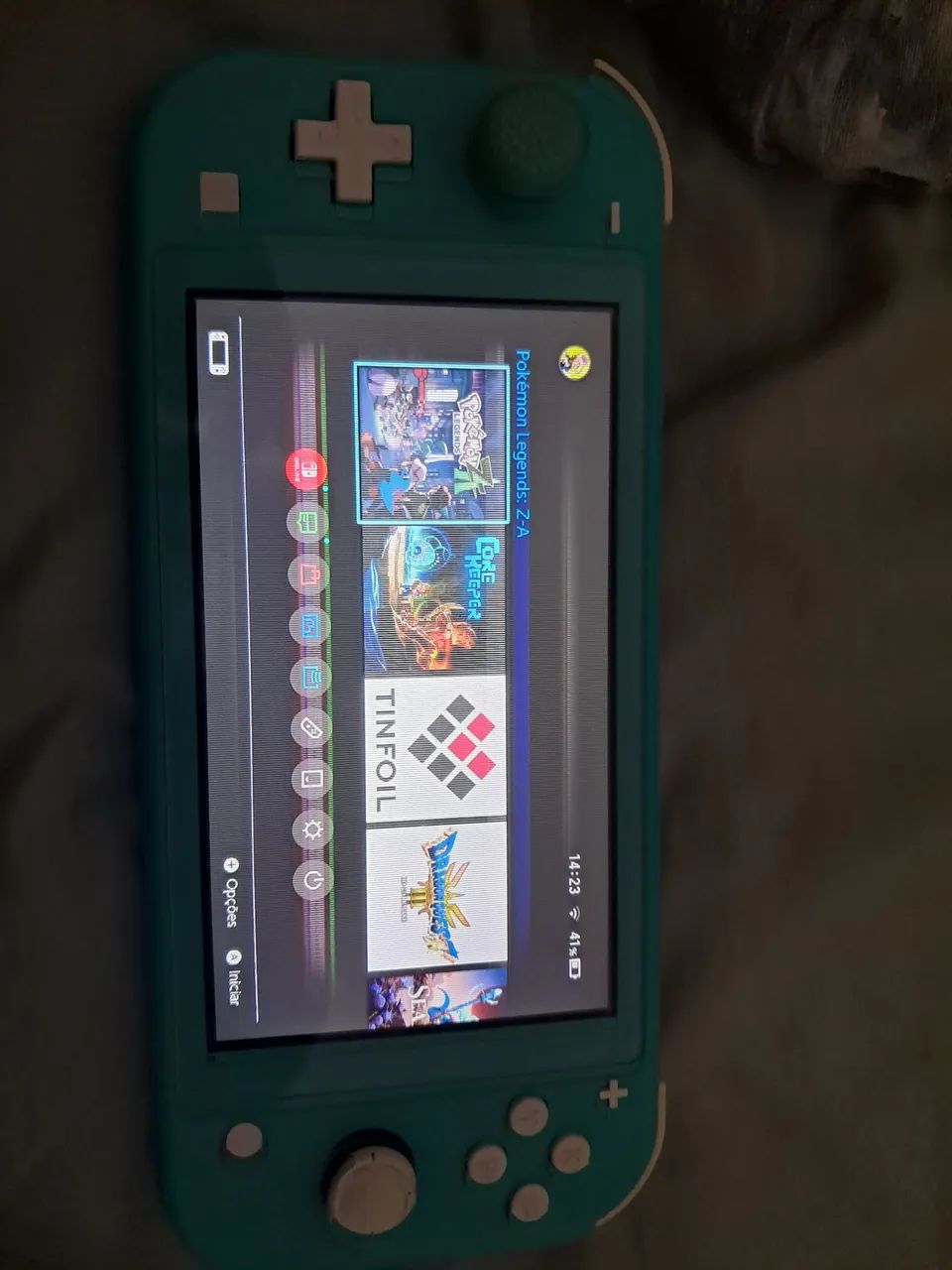 Nintendo switch lite usado 