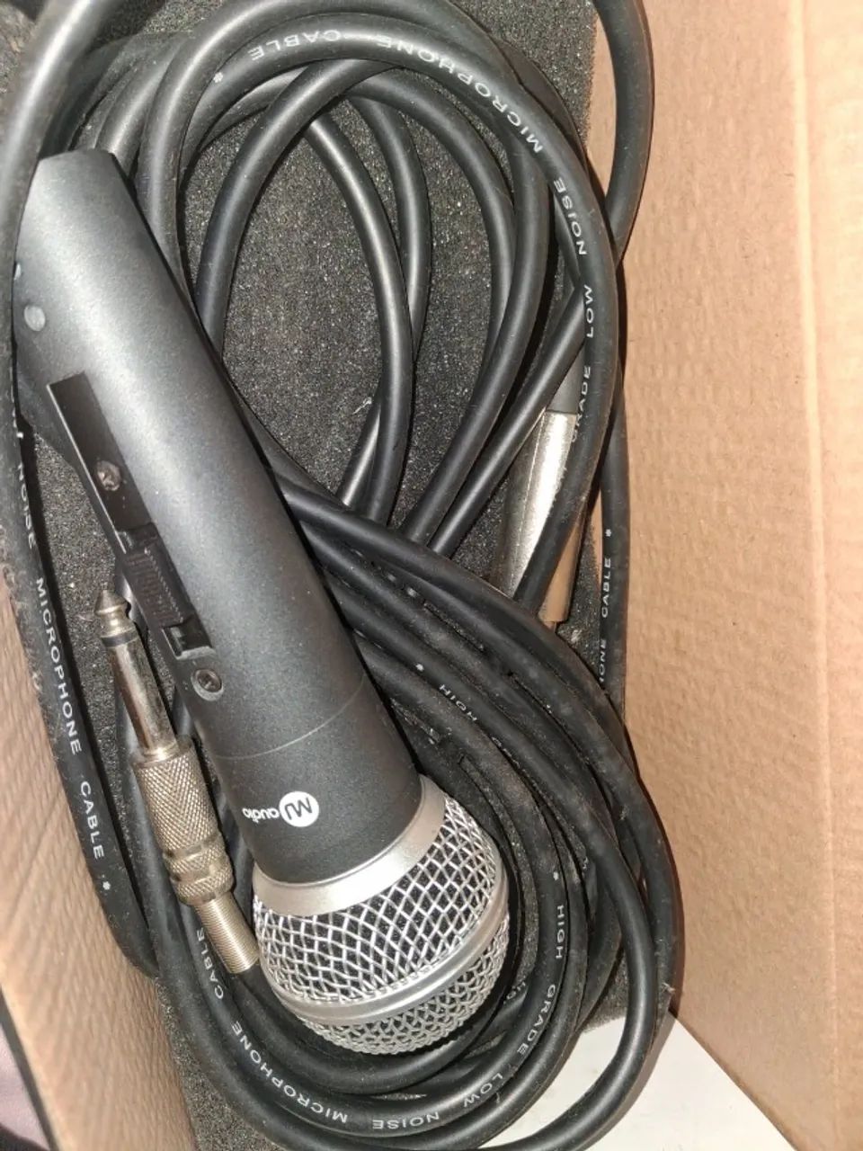Microfone MD Audio Profissional com Fio - Foto 4