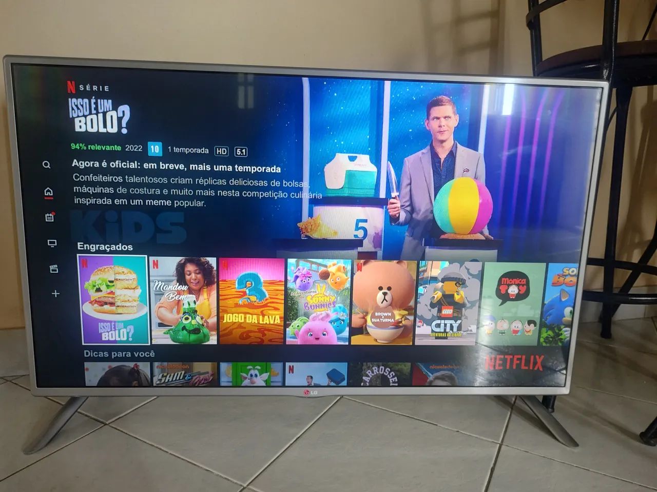 Smart TV LG 32 Polegadas, YouTube!! Perfeita!!  - Foto 2