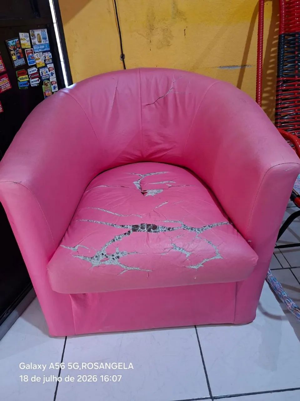 Poltrona pra reforma 