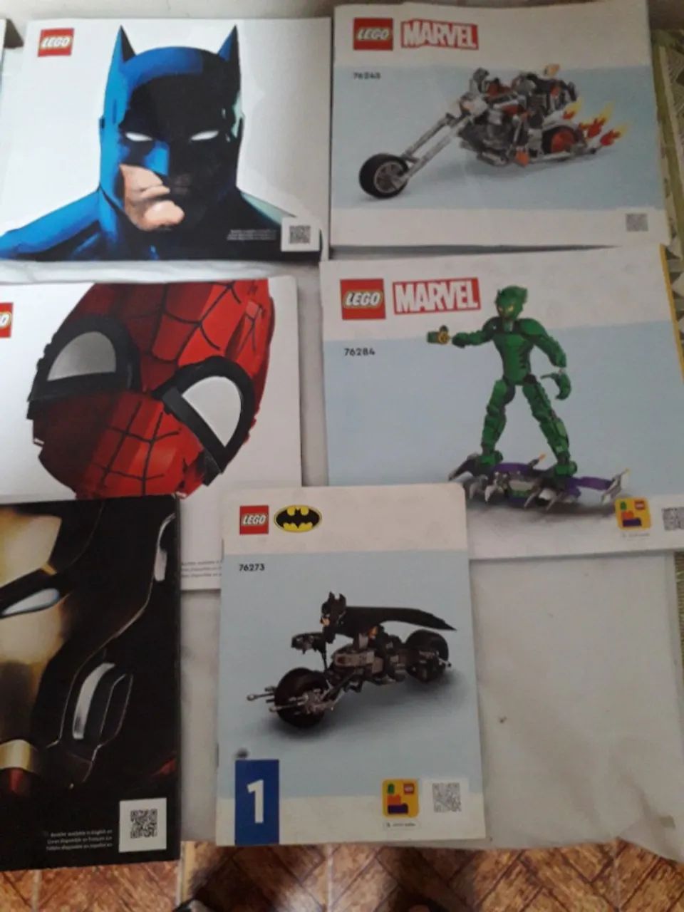 Manuais Lego 76273, 76245 E Outros Somente Manuais Espanhol (Usado) - Foto 3