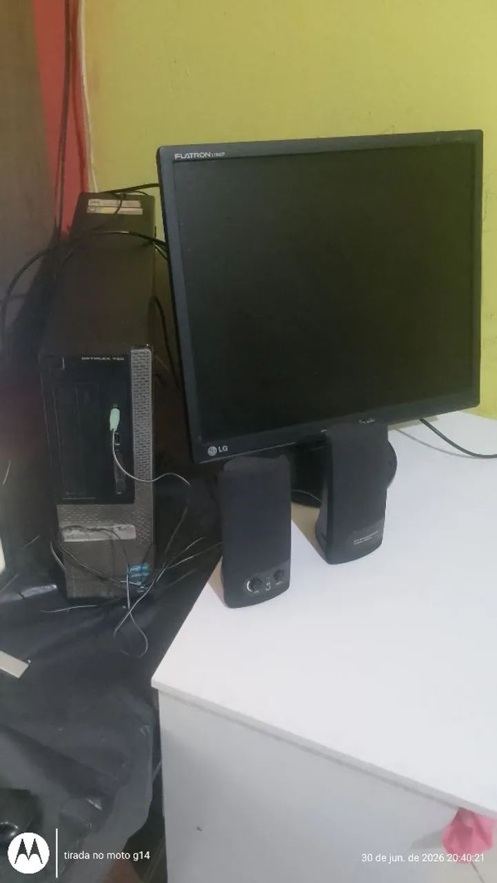 Vende-se esse computador completo ou troca em Tv de 32 polegadas smat  - Foto 3