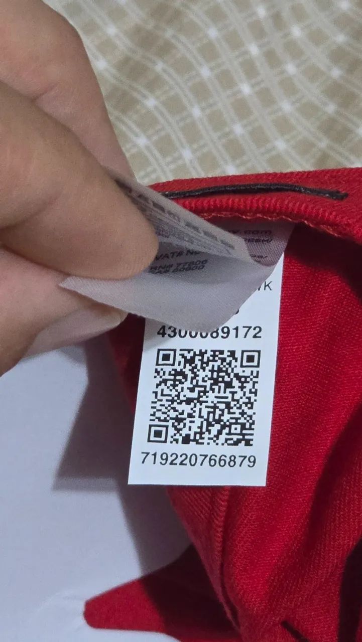 boné tommy hilfiger vermelho original - Foto 5