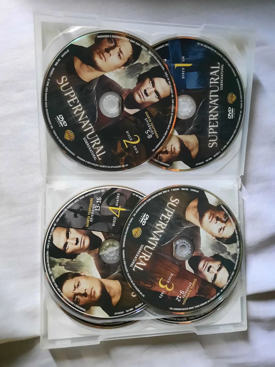 DVD Boxset Sobrenatural - Supernatural 4ª Temporada Completa