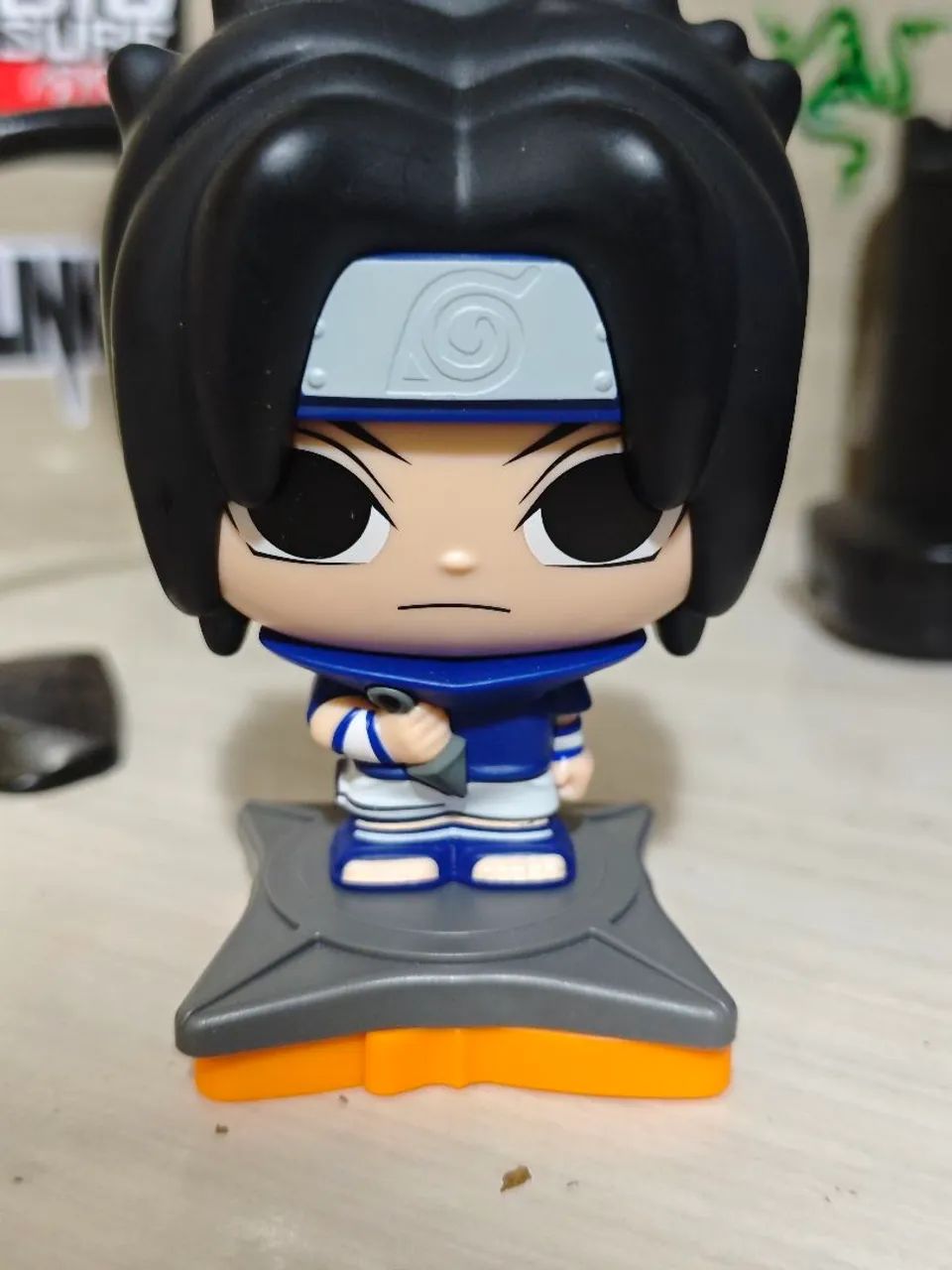 Boneco Sasuke uchiha - Naruto Burger King (BK) Colecionável - Foto 3