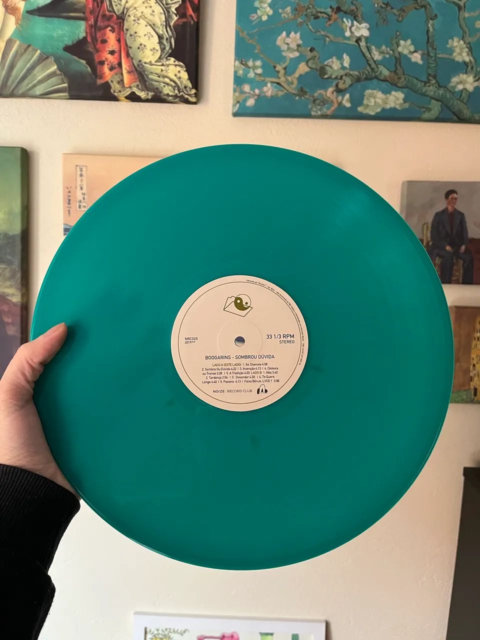 Disco de vinil lp Boogarins Sombrou Dúvida Noize - Foto 3